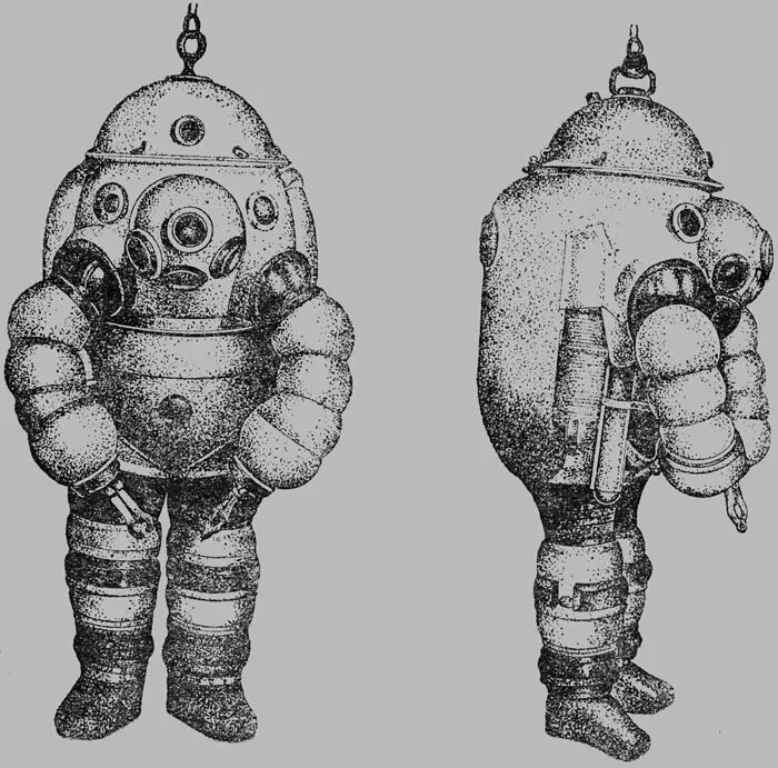 Глубоководный скафандр Батискаф. Первый водолазный скафандр. Водолазный скафандр 1837. Жесткий водолазный скафандр. След игольчатый скафандр