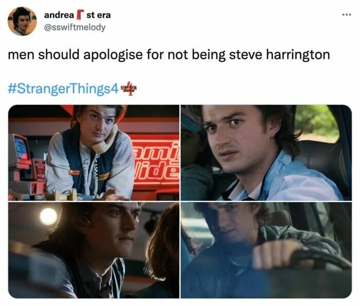 You should apologize. Stranger things 4 Стив Харрингтон. Стив Харрингтон и Эдди Мансон. Стив Харрингтон Мем.