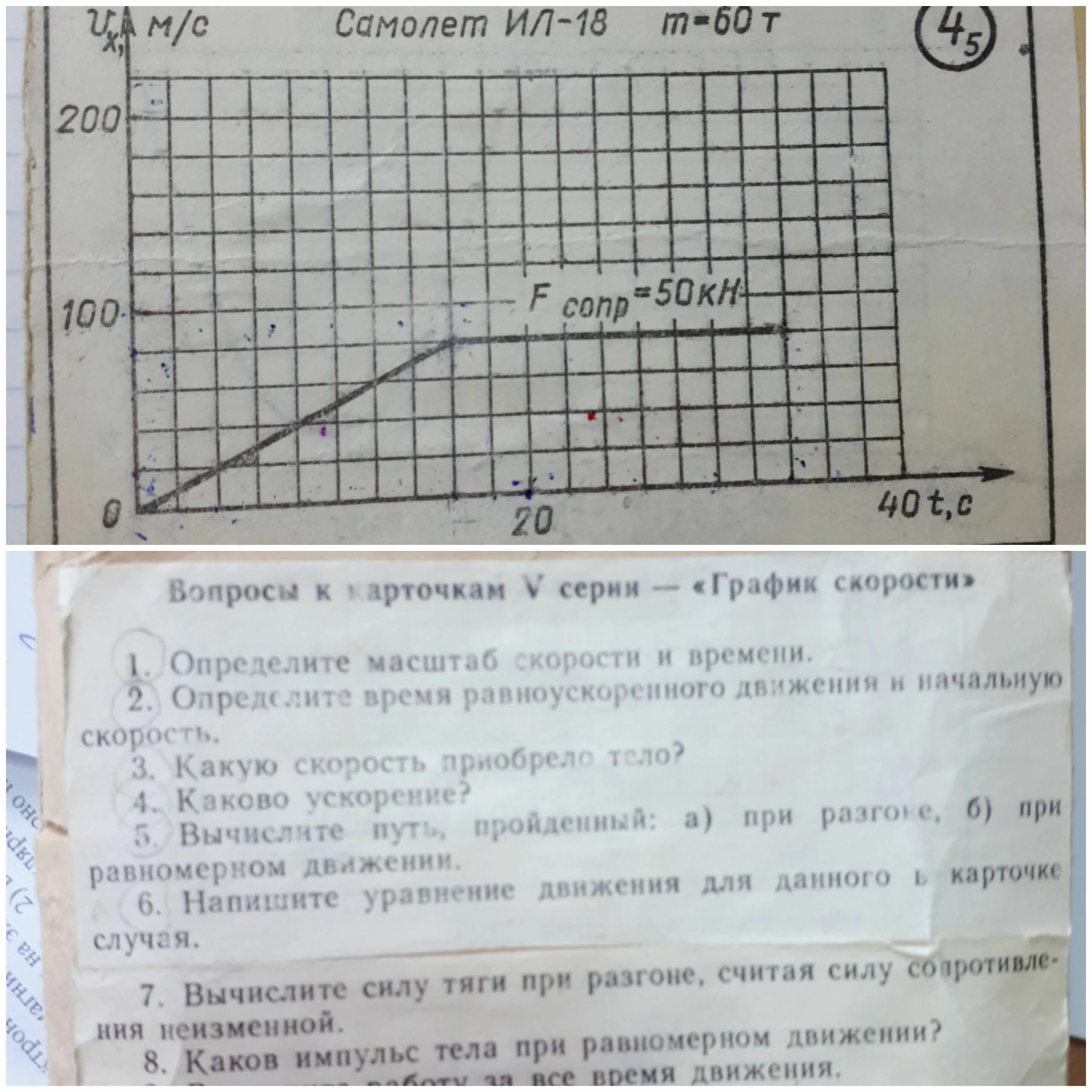 Определите масштаб пути и времени график Скрелин. 9 кл. График движения.