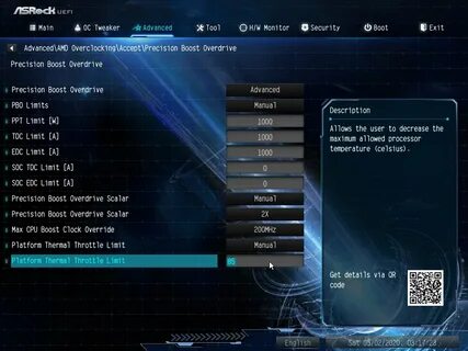 Precision boost overdrive