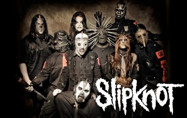 Участники группы слипкнот. Slipknot 1999