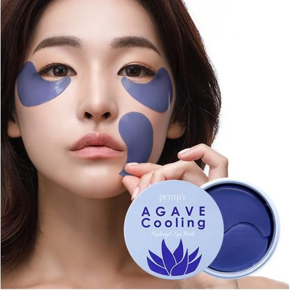 Патчи косметика купить. Патчи для глаз Agave Cooling. Petitfee Agave Cooling Hydrogel Eye Mask. Патчи Petitfee Agave Cooling Hydrogel Eye Mask. Корейские патчи Agava Cooling.