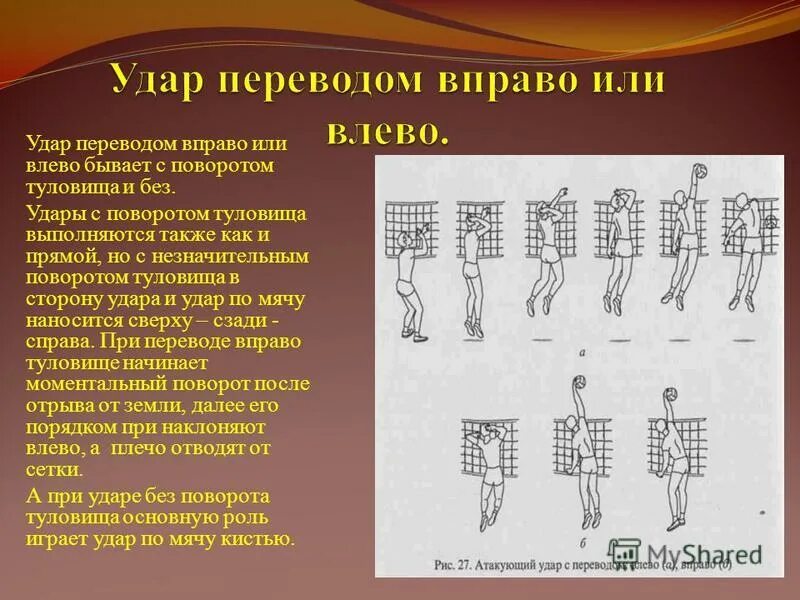 Можно влево можно вправо. Вправо или вправо. удар с переводом и поворотом туловища. удар с переводом и поворотом туловища в волейболе. распределение смещено вправо или влево.