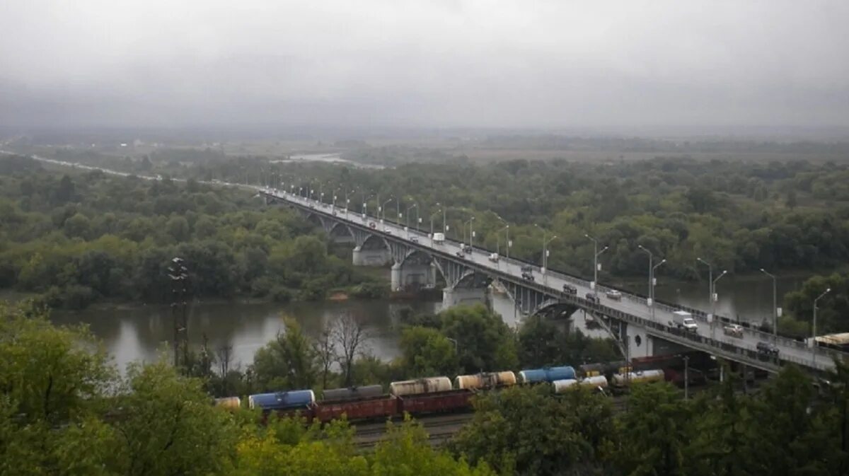 Мост через Клязьму во Владимире.