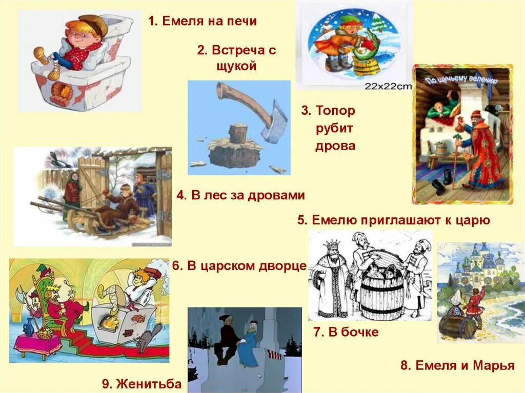 Произведение емеля. Емеля сказочный персонаж. емеля план сказки.