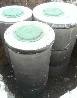Бетонные кольца с переливом
