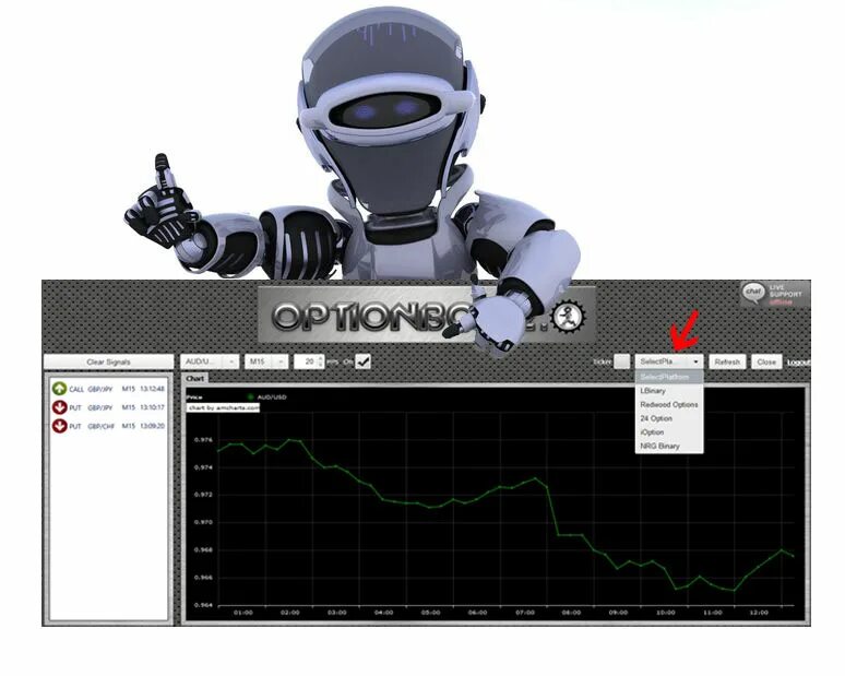 Pocket option robot