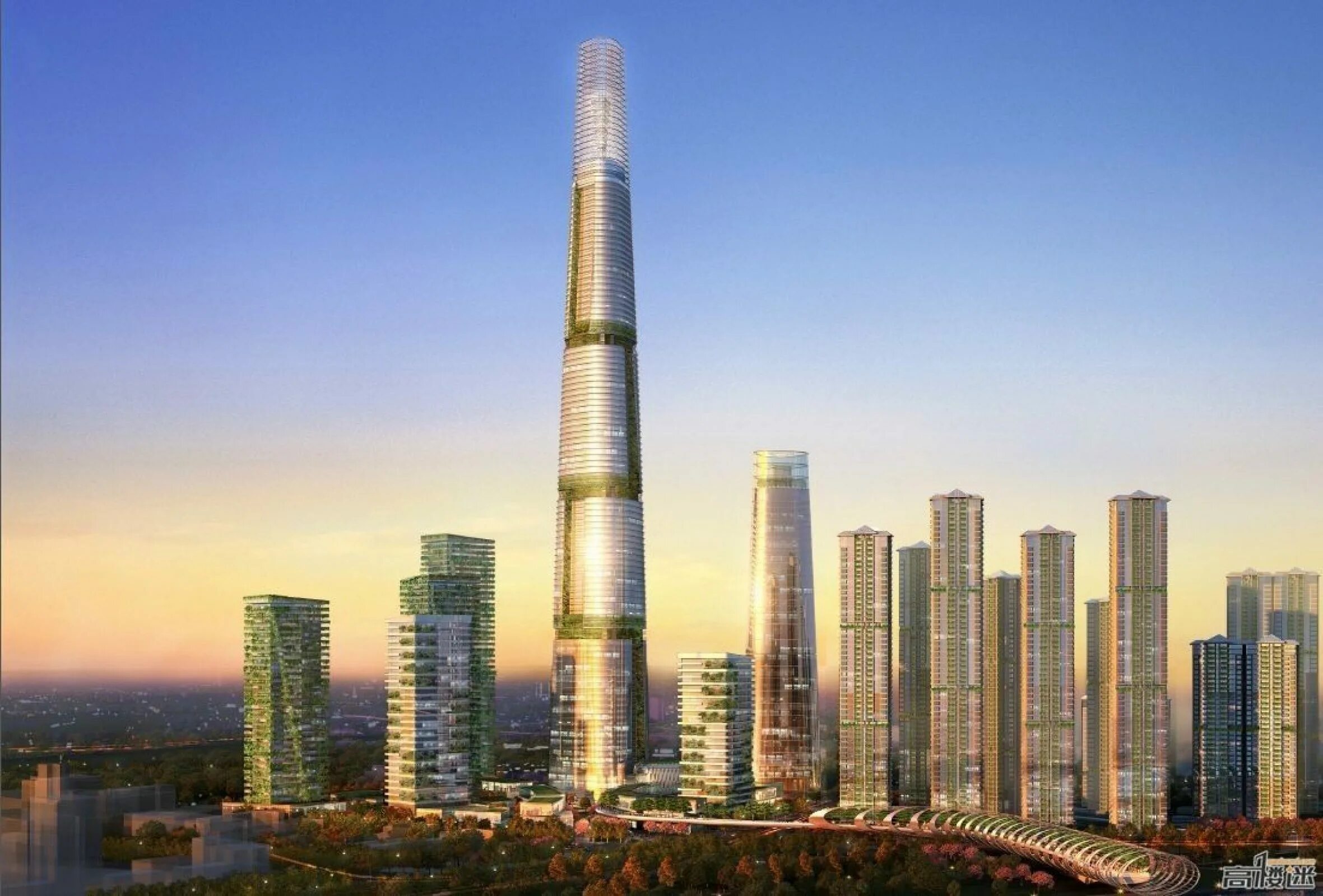 The tallest building skyscraper