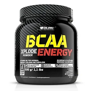 Olimp BCAA Xplode ENERGY powder - 500g Dose Xplosive Cola Flavour.