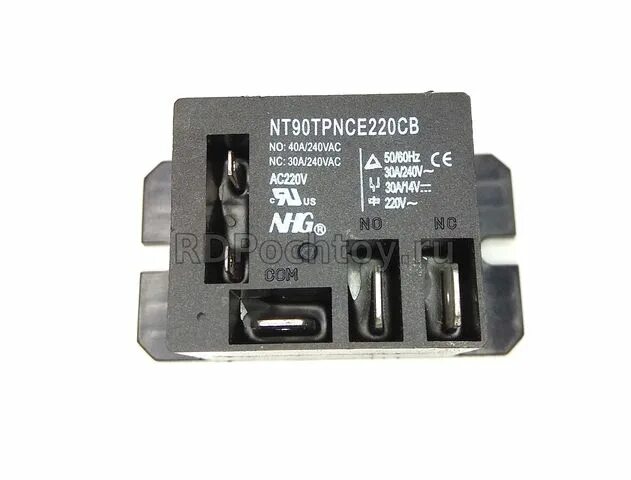 Реле nt90tpnce220cb схема подключения котла Реле NT90TPNCE220CF в наличии за 410,00 ₽ Маркет Элек.ру