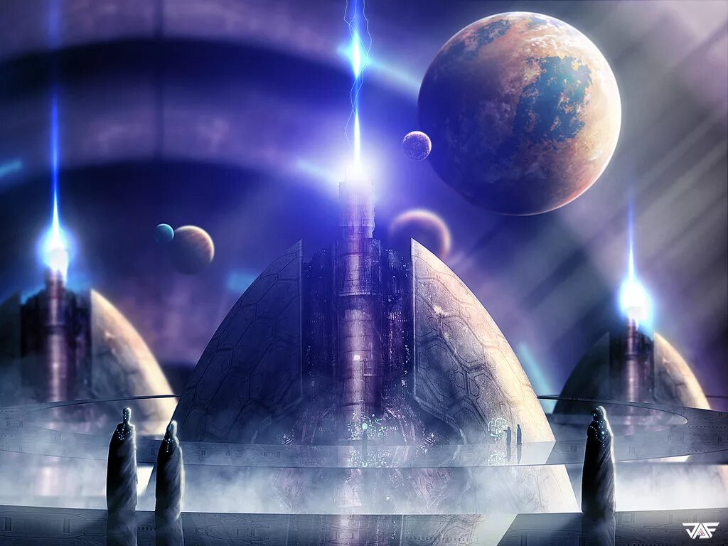 Космический город. Что будет в будущем в космосе. Angus mckie художник космический. Космопорт будущего арт. Что будет в будущем в космосе.