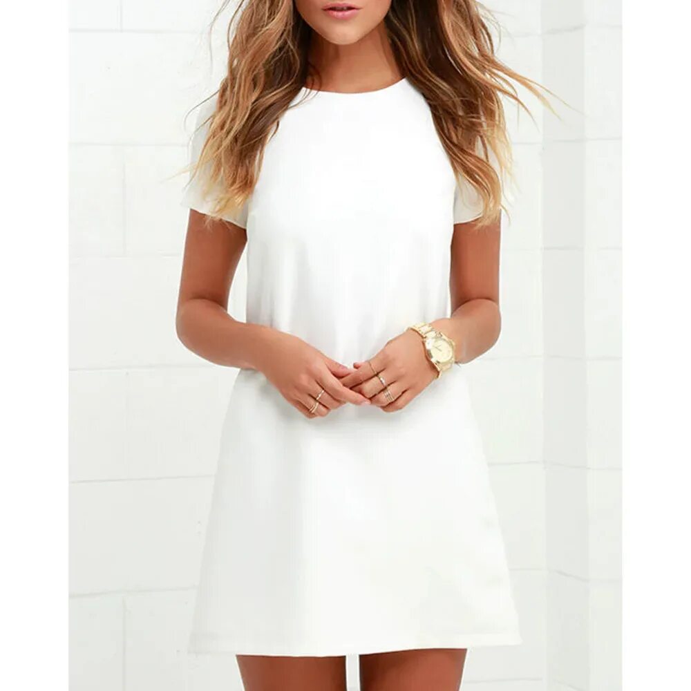 White Spaghetti Strap Backless Pleated Dress 17.67 Dresses for graduation ceremo