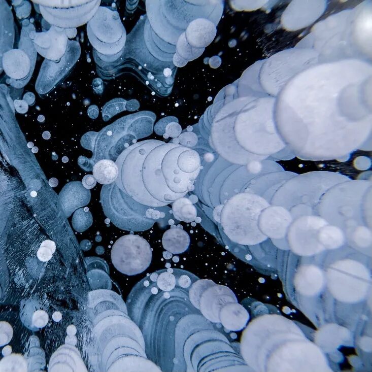 Замерзшие пузыри метана в байкале. Метановые пузыри на байкале. Воздух подо льдом. Воздух подо льдом. Метановые пузыри во льду байкала.