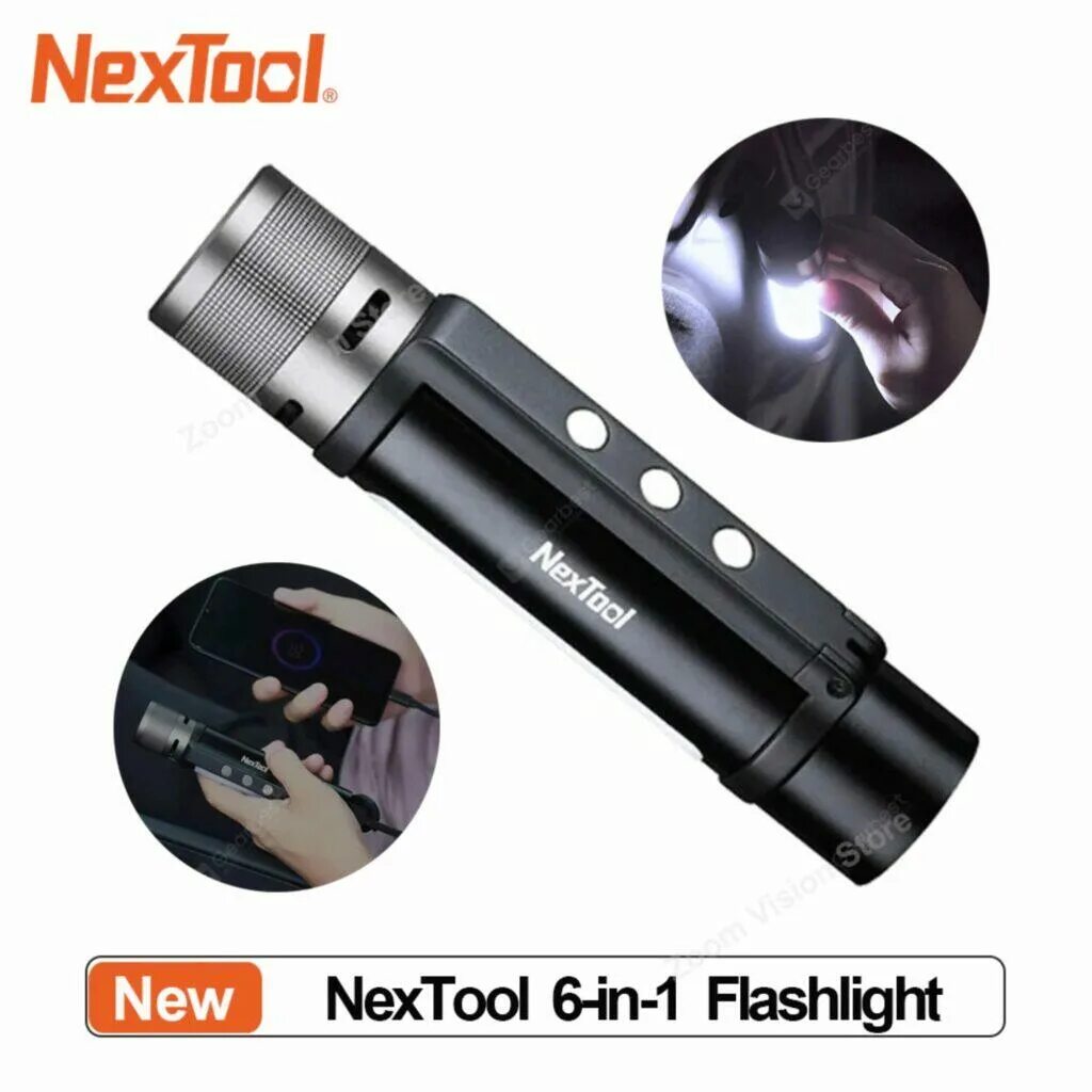 Светодиодный фонарик nextool flashlight. Nextool 6 in 1 thunder flashlight. xiaomi nextool 6 in 1 thunder flashlight portable ne20030. nextool waterproof flashlight black. nextool mini tactical flashlight review.