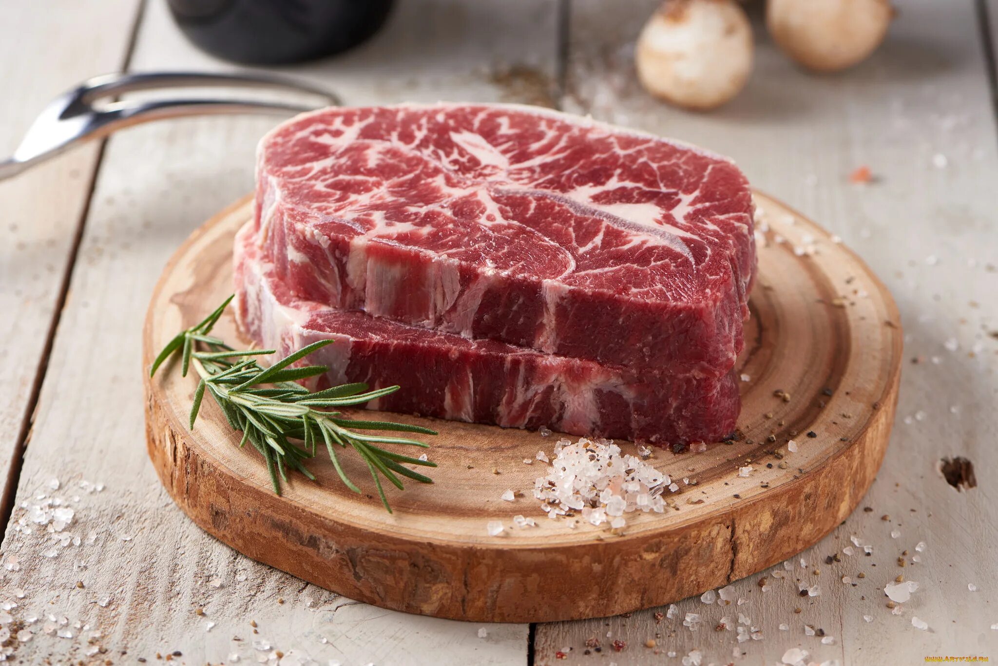 Cow&#039;s meat