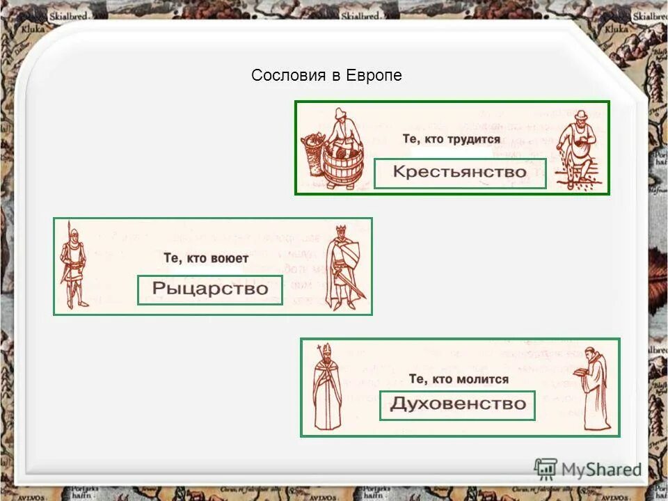 повинности крестьян в западной европе