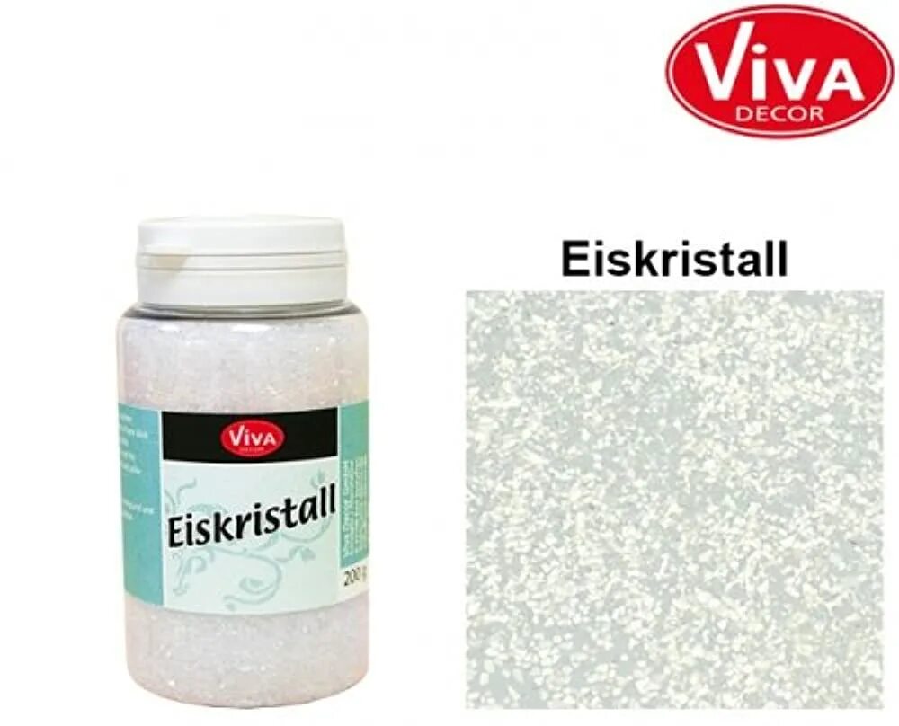 Вива декор. Viva-eiskristall. viva eis kristall купить. средство для декорирования viva-eiskristall, ледяные кристаллы, 200 г. vivo кристаллический.