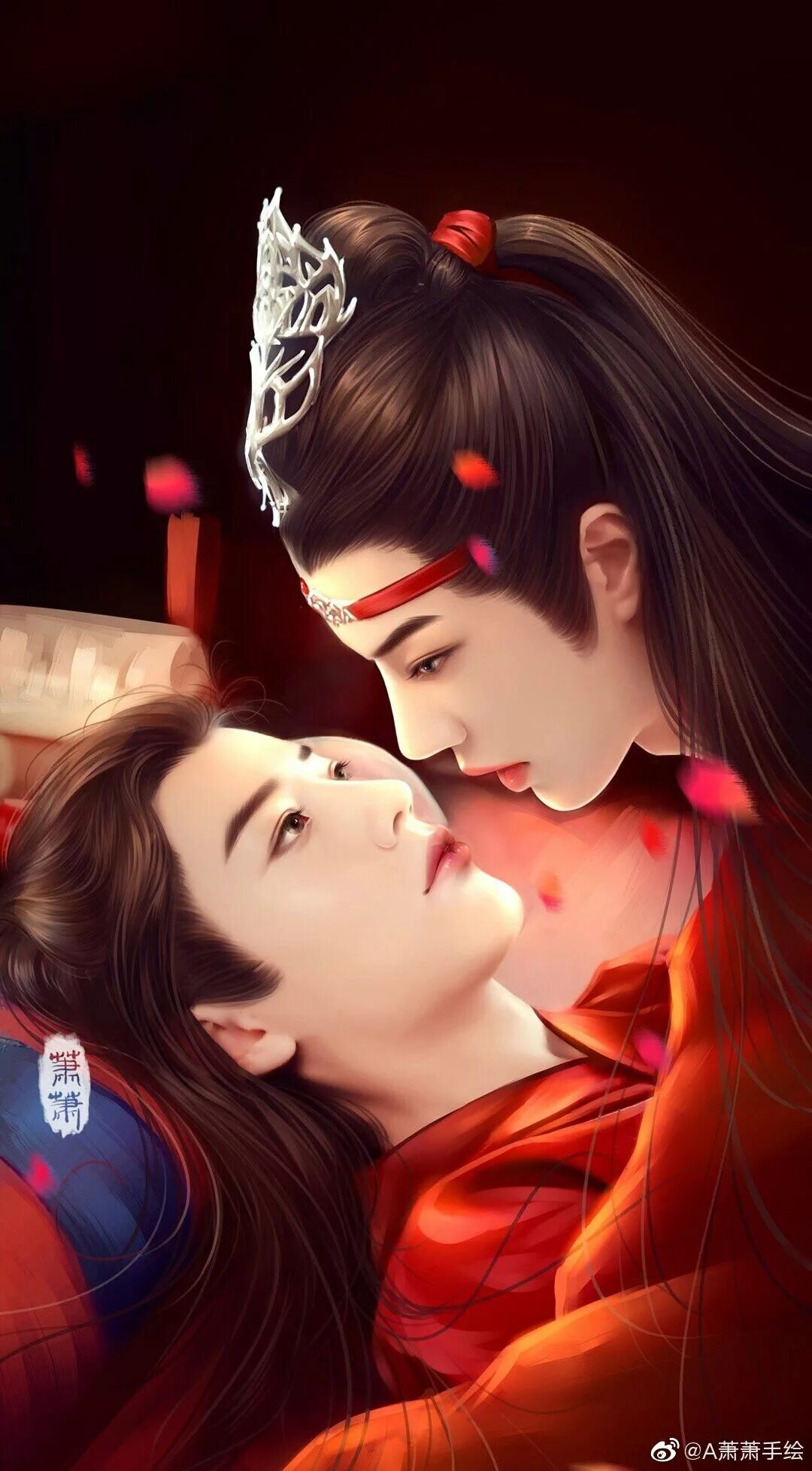 Неукротимый Повелитель Чэнь Цин дорама поцелуй. Неукротимый Повелитель Чэнь Цин дорама поцелуй арт. Ван ибо и Сяо Чжань поцелуй. Ван и бо и Сяо Чжань поцелуй.