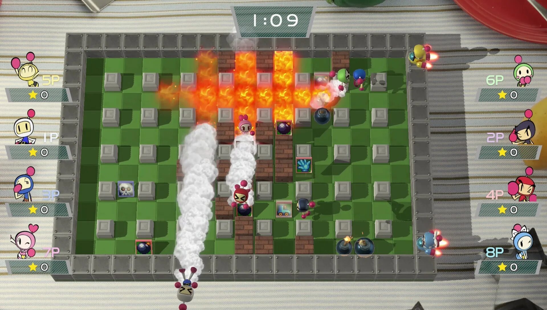 Играть в игру super. Игра super Bomberman. Nintendo super Bomberman r. Игра бомбер Нинтендо. Super Bomberman r Nintendo Switch.