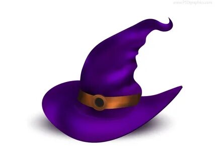 Witch hat icon (PSD) .