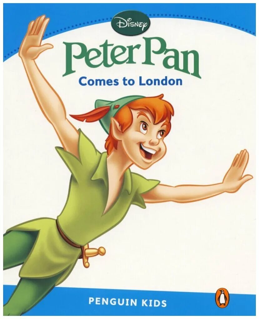 Пэн английский. Peter Pan Level 1. Peter Pan книга. Peter Pan книга на английском. Питер Пэн книга Дисней.