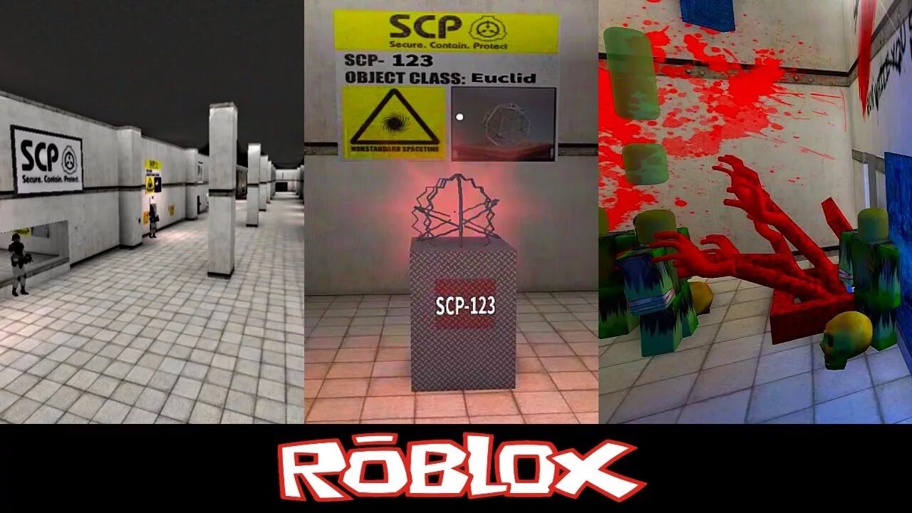 Roblox игры scp