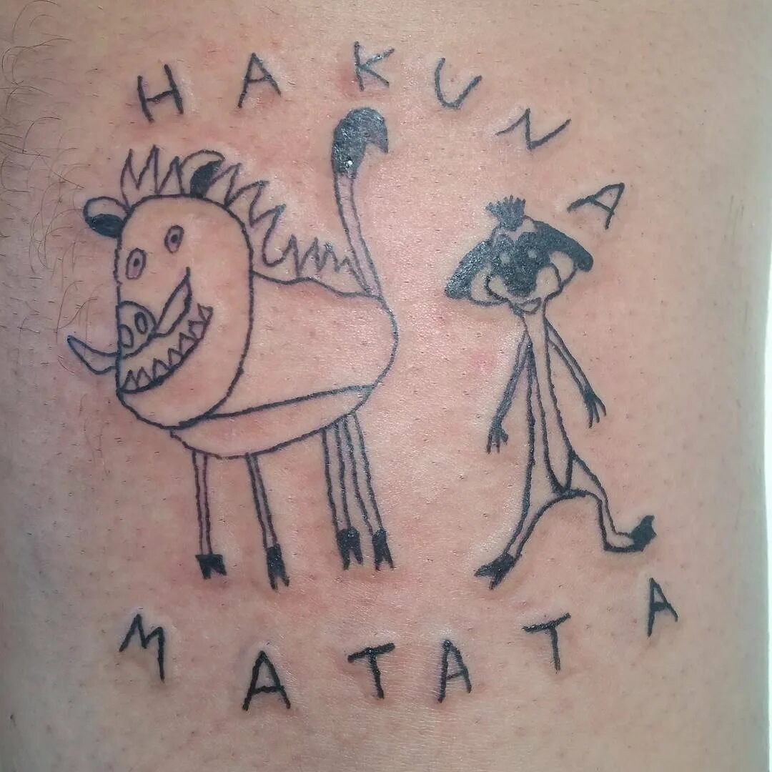 Набитые партаки