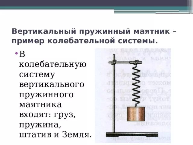 Колебательные системы маятник. Пружинный маятник физика 9 класс. Колебательная система пружинного маятника. Горизонтальный и вертикальный пружинный маятник. Пружинный маятник штатив набор грузов осциллятор.