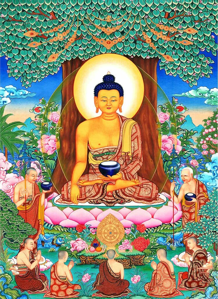 Рождение буды. Бурхан Багша Будда. Будда Шакьямуни тханка. День рождения Будды Шакьямуни. Буддизм махаяна Гелуг.