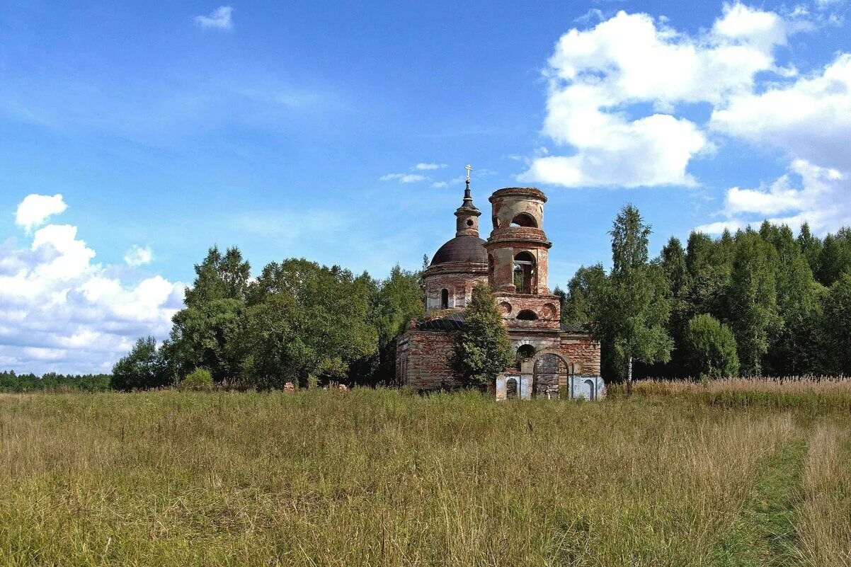 Село папино. Деревня Абросимово Кимрский район. Церковь н.Чудотворца с.Абросимово. Церковь Николая Чудотворца Воронежская область село Абросимово. Кимры Абросимово.