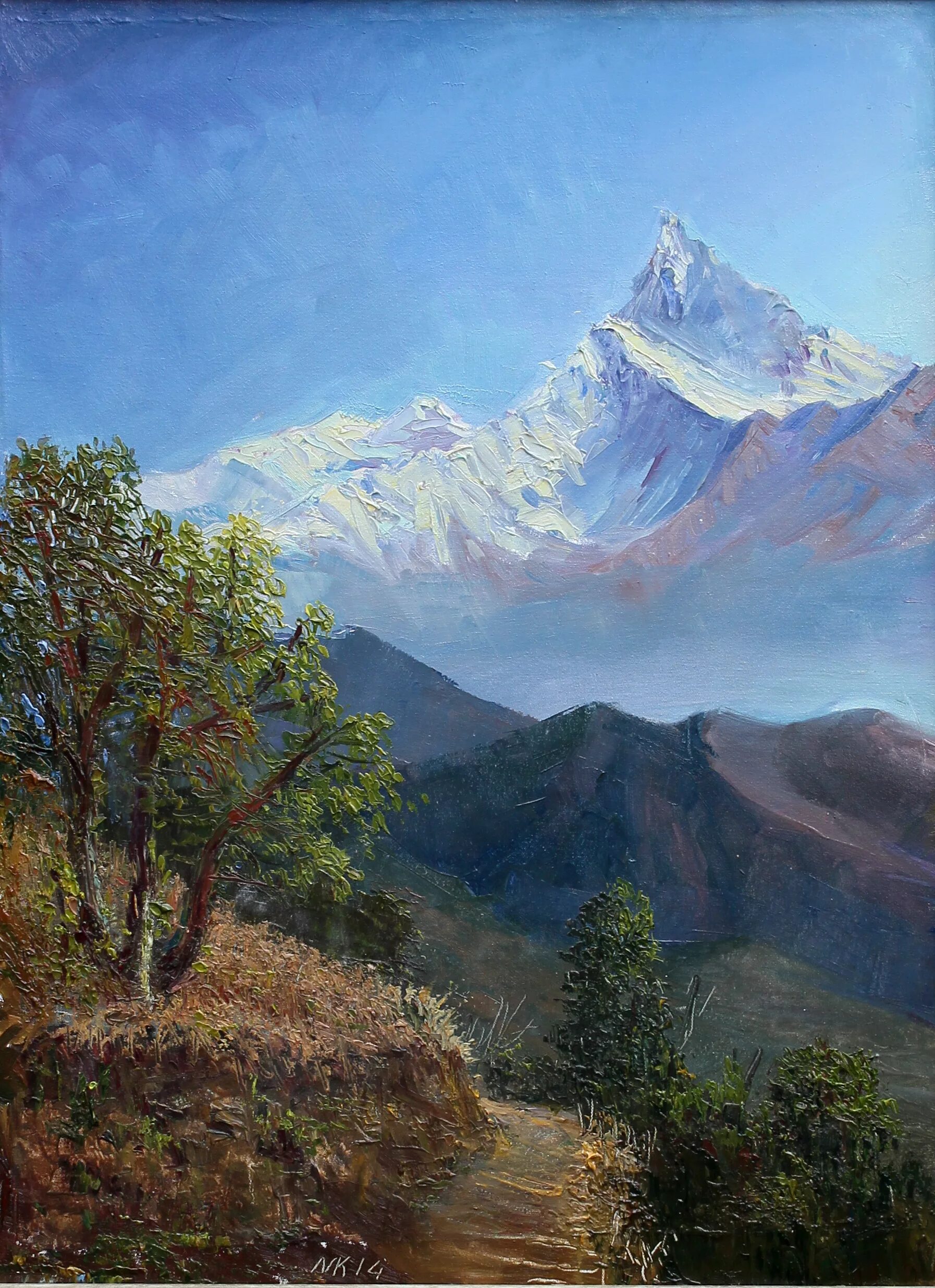 Кох горный пейзаж картина. Картины рериха николая гималаи. Николай рерих гора пяти сокровищ. Горы название картины. Рерих николай константинович гималаи.