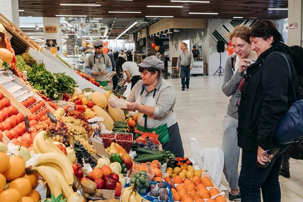 Продуктовые рынки петербурга