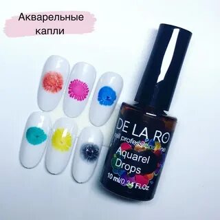 Акварельные капли