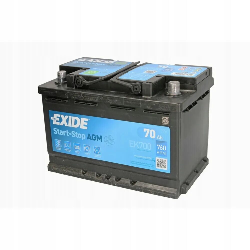 Аккумулятор Exide AGM 70ah. Exide start-stop AGM ek700. Exide ek700 AGM. Exide аккумуляторы AGM 70. Start 70