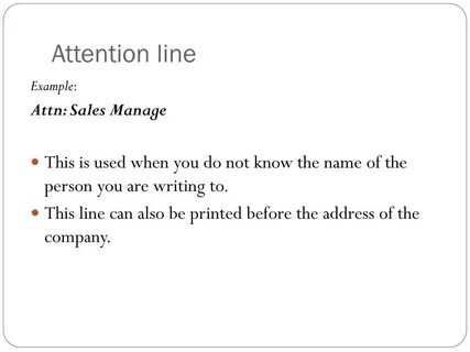 For example line