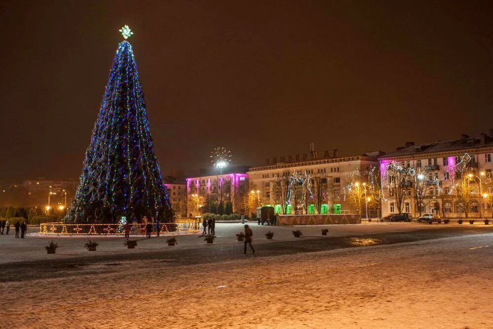 Бобруйск ночью. Бобруйск.