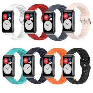 Как снять ремешок с huawei watch fit