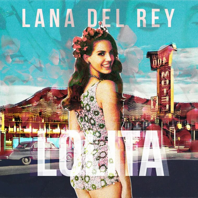 Lana del Rey с гитарой.