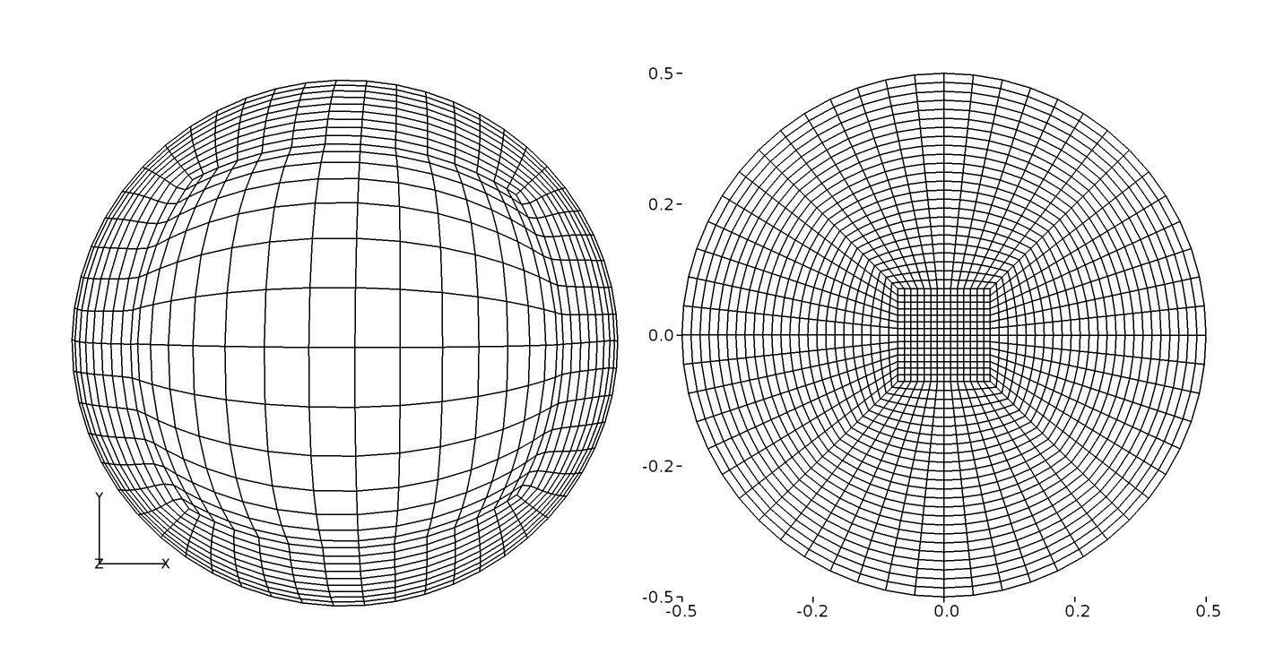 Развернутая сфера сетка. UV координаты Sphere. Sphere Grid. Гексагональная сетка сфера задачи. Code kriging for spherical array