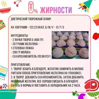 Пп зефир рецепт