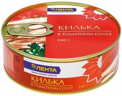 Килька в томатном соусе 240г