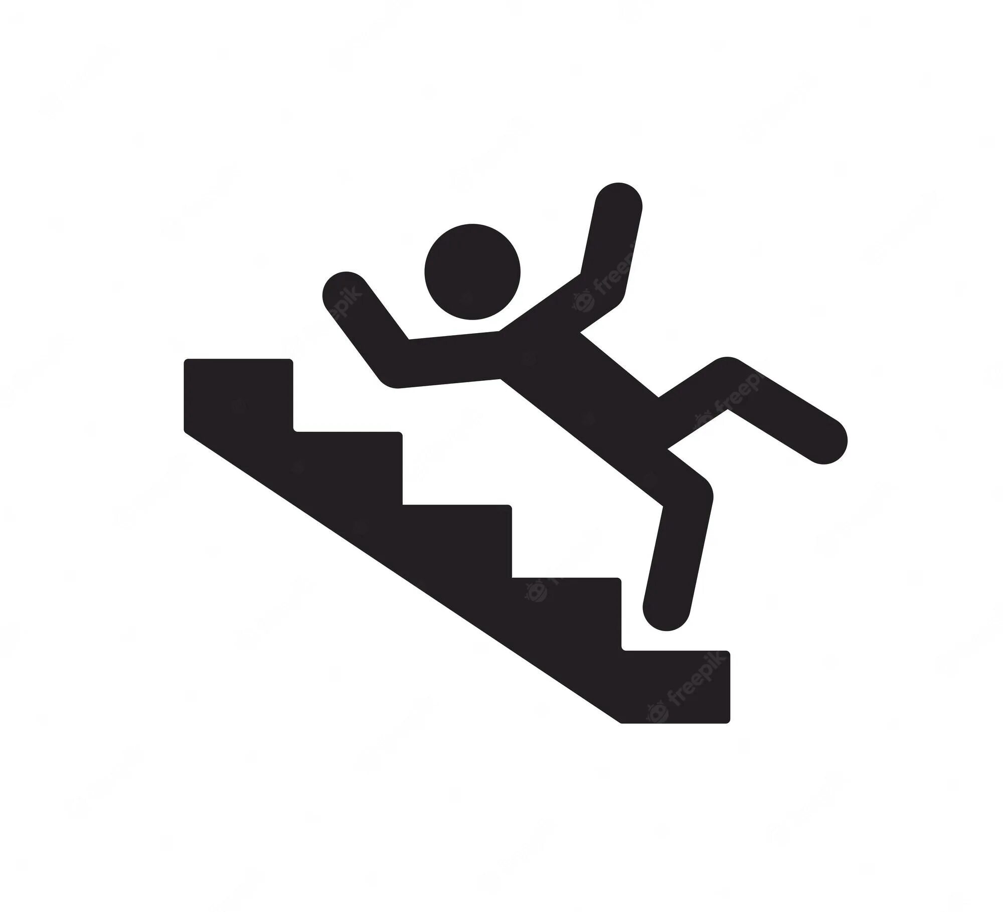Знак лестница. Лестница иконка. Пиктограмма падающий человек с лестницы. Знак лестница вниз.