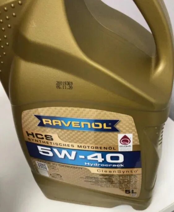 Ravenol 5w40. Ravenol 5w40 HCS. Ravenol HCS SAE 5w-40. Равенол 10-40 5л.