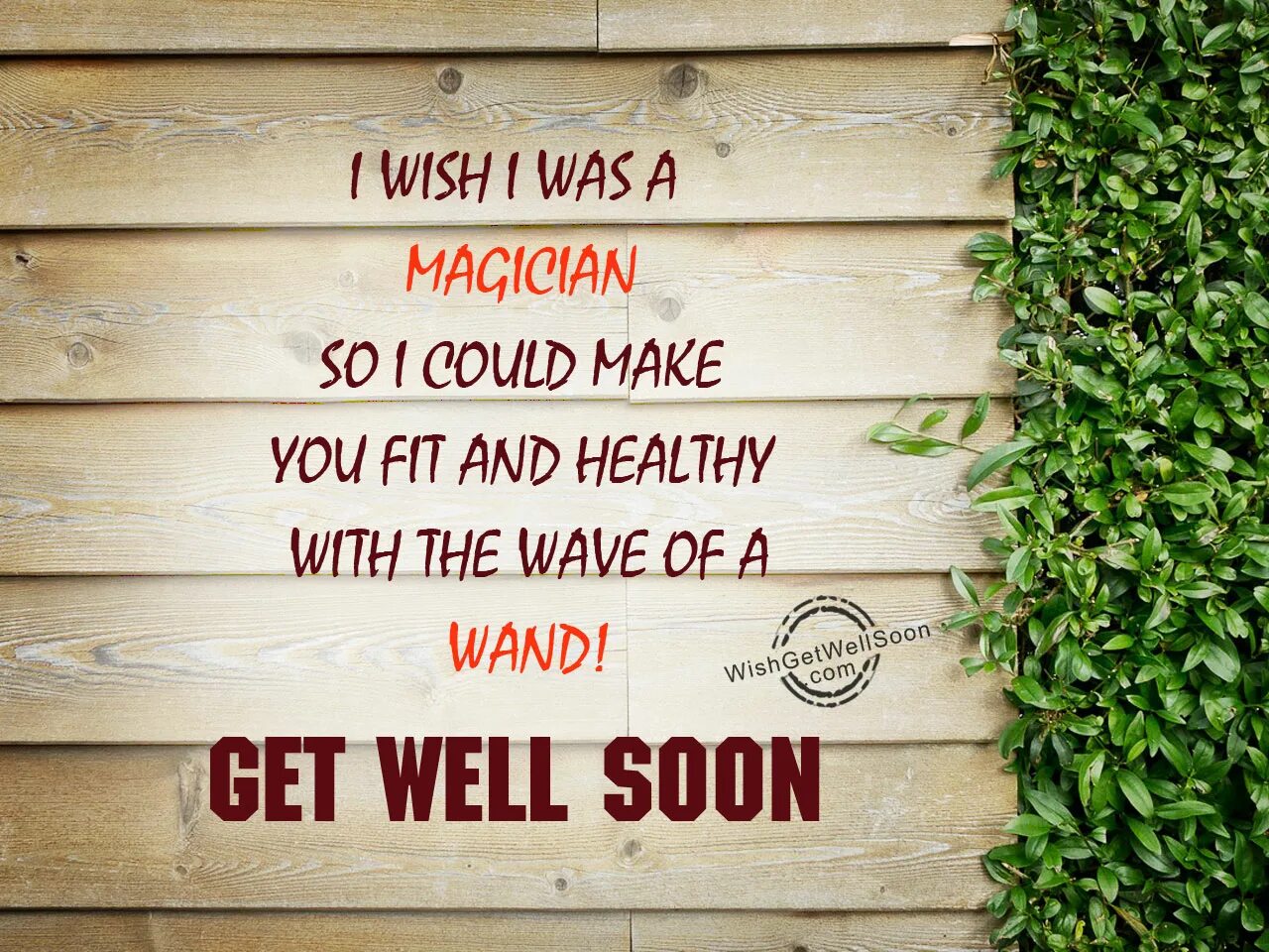 Means to get better