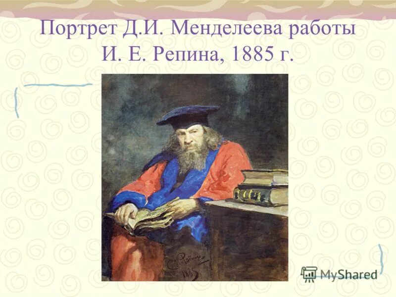 Менделеев дмитрий иванович портрет репина. Менделеев дмитрий иванович портрет репина. Менделеев портрет репина. Портрет д и менделеева репин. Портрет менделеева репин.