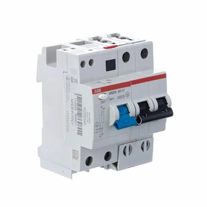 ABB 202 AC. Ds202. Защитный дифференциальный автомат ds202 AC- c10/0.03. Выключатель авт. Диф. Тока 4п 6мод. C 32а 30ма Тип AC 6ка ds204 ABB.