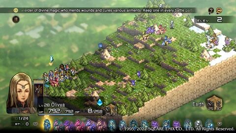 Дикий лес Форампа открывается сравнительно рано в игре Tactics Ogre: Reborn...
