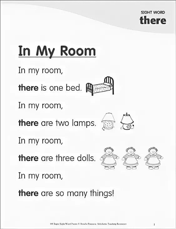 House poem for Kids. Poem about Furniture for Kids. Furniture poem for Kids. Poem about House for Kids. In my room there are two