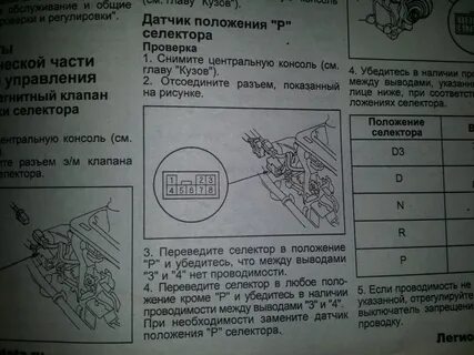 Как отрегулировать селектор акпп