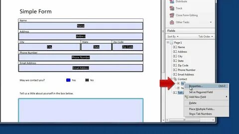 Pdf forms